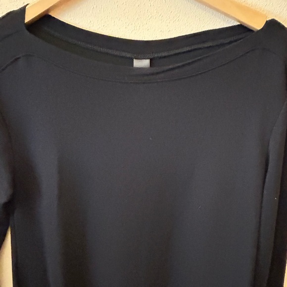 Agnes & Dora Asymmetrical Black Tunic French Terry Top - XS/0-2 - NWT - Picture 6 of 10
